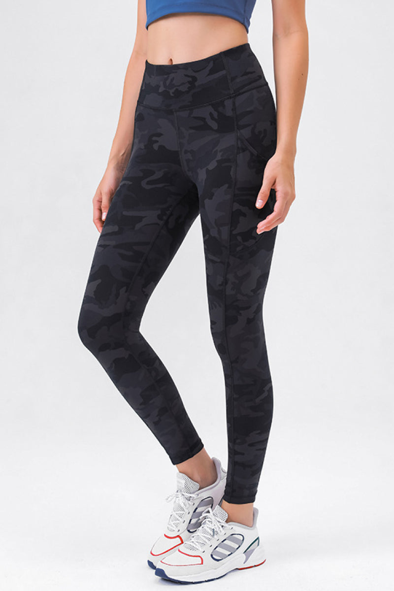 Card Back Pocket Active Leggings