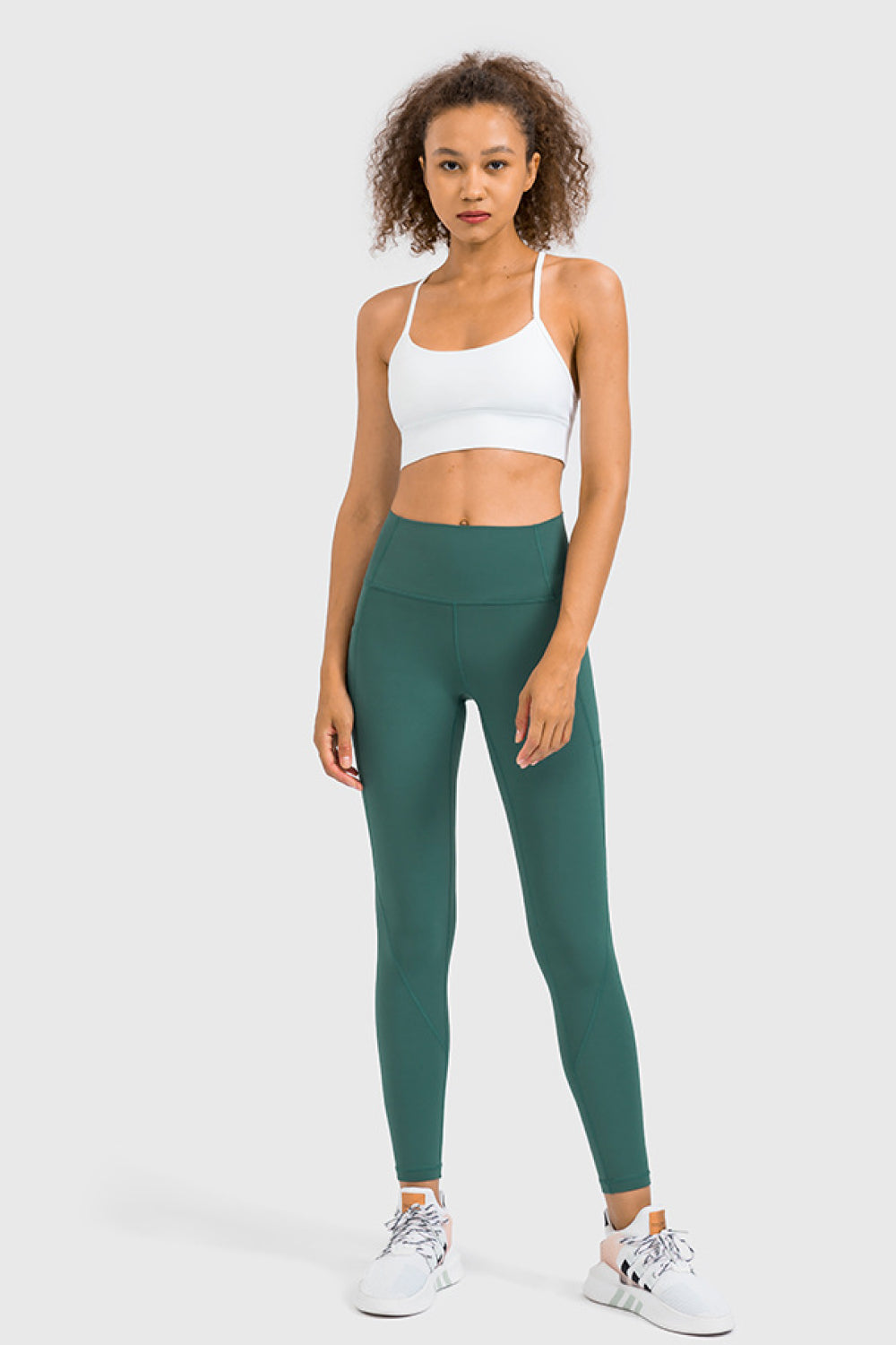 High Rise Yoga Leggings with Side Pocket