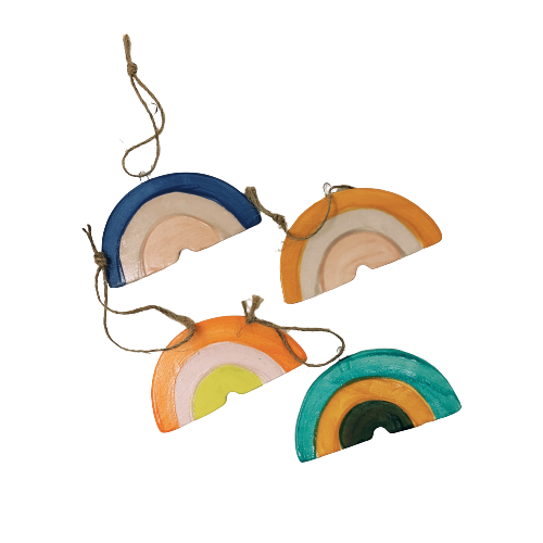 Luna Reece Ceramics - Rainbow Ornament