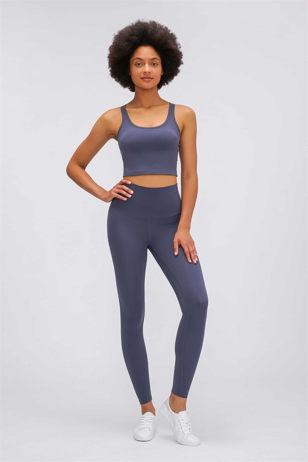 Feel Like Skin Elastic Waistband Yoga Leggings