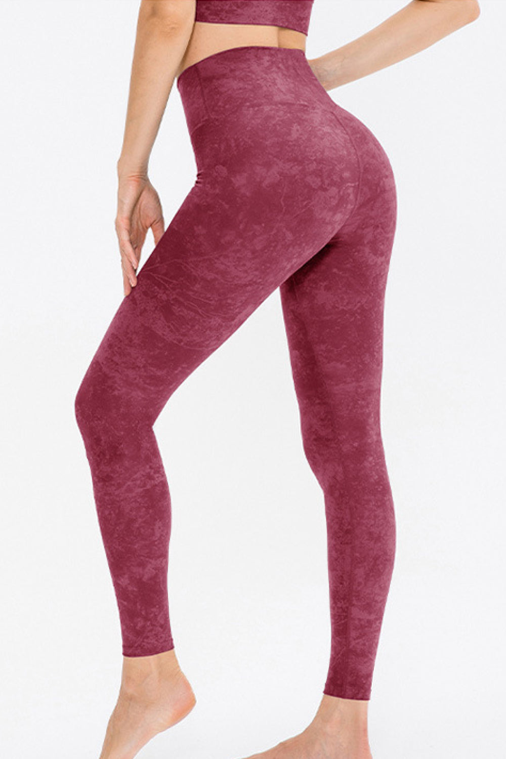 Printed High Waist Yoga Leggings