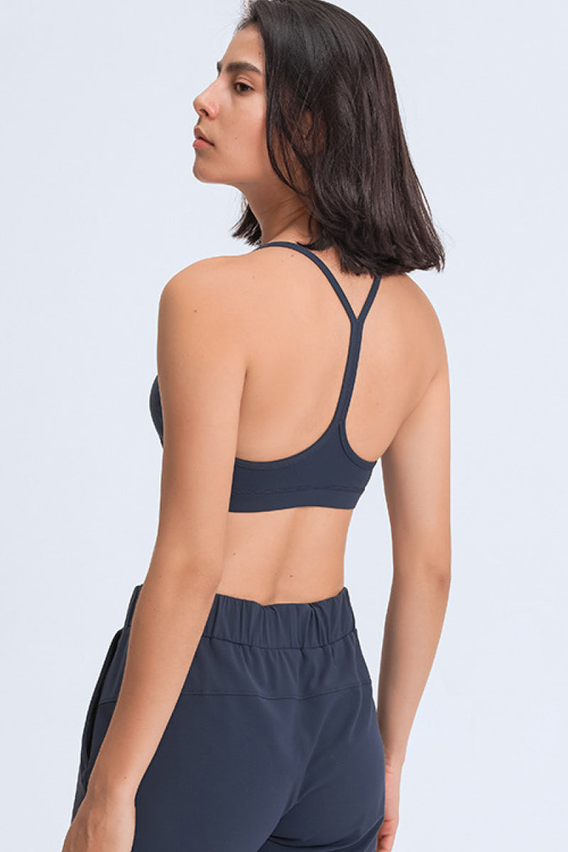 Y Strap Skinny Sports Bra