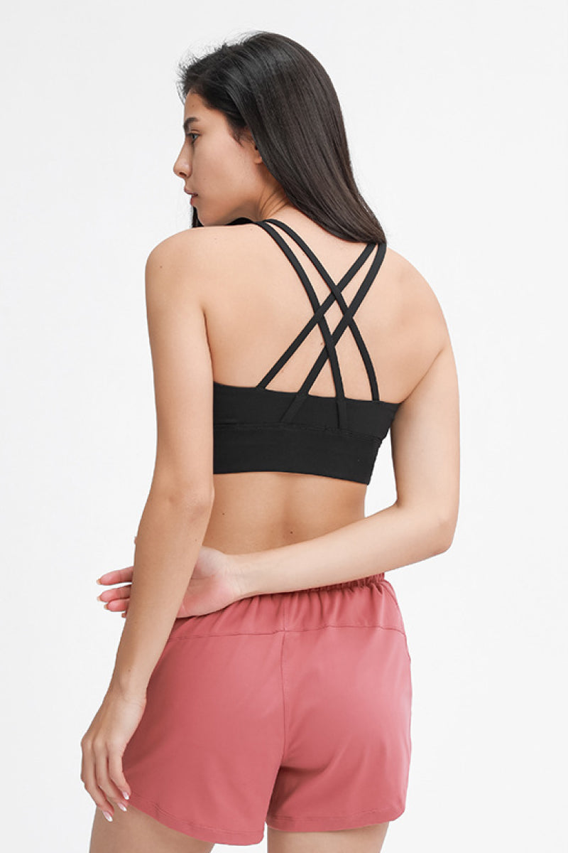 Mesh V Sports Bra