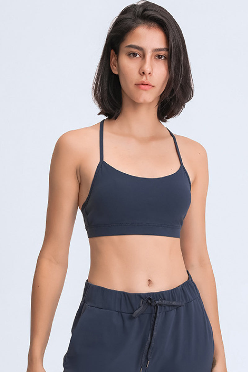 Y Strap Skinny Sports Bra