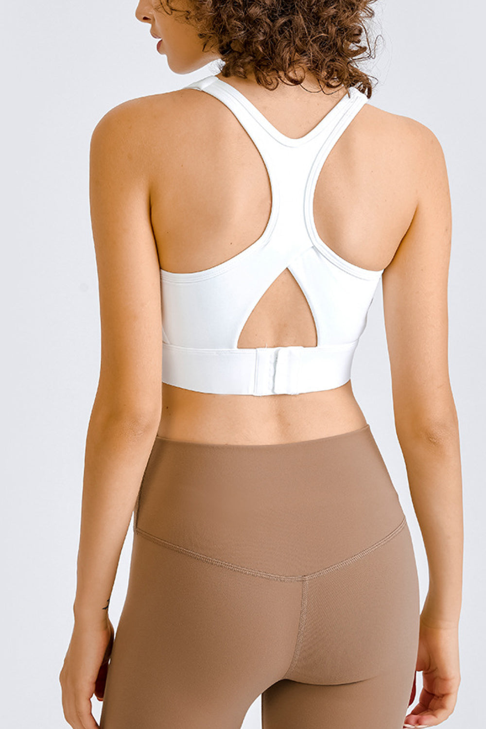 Cross Back Yoga Crop Top