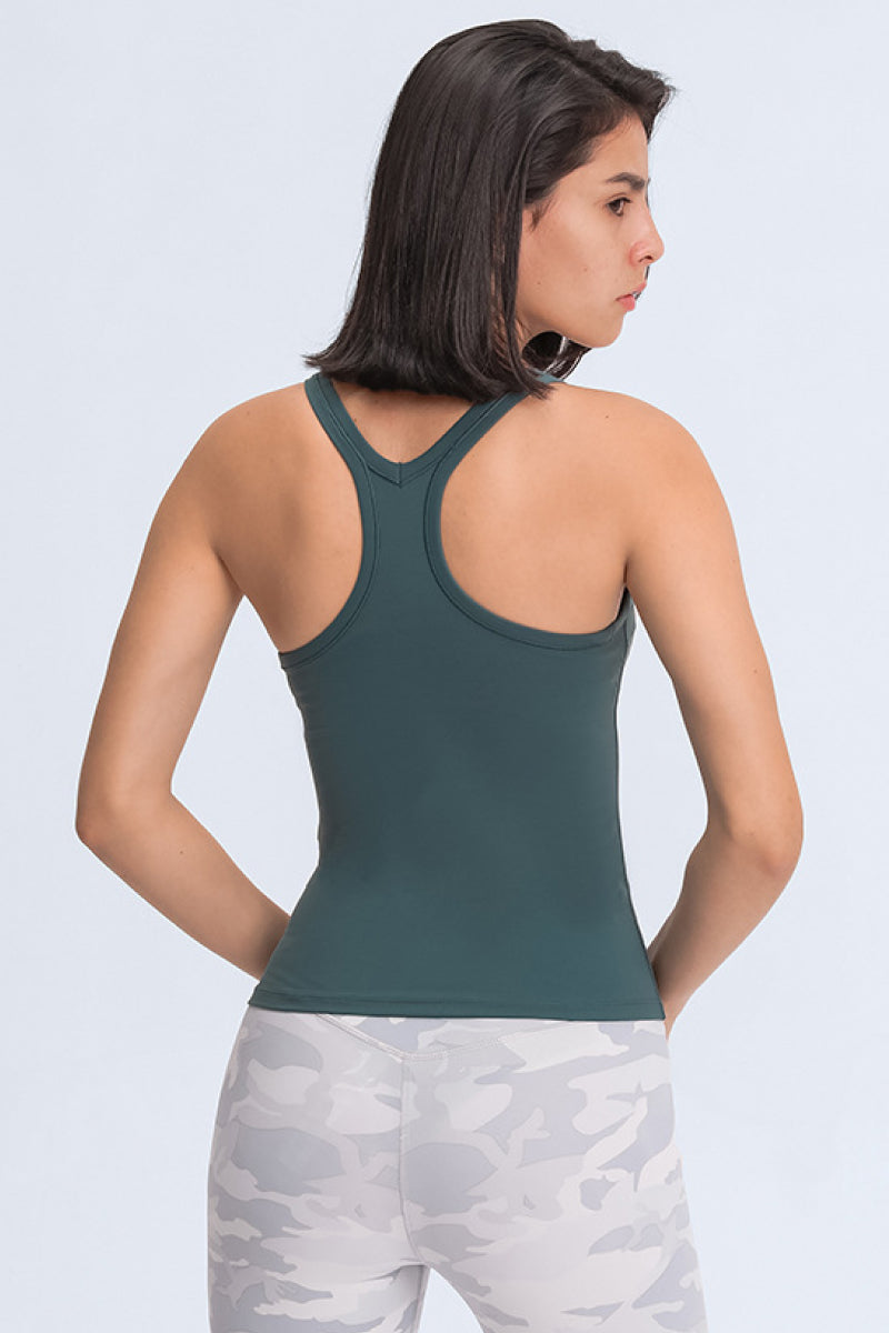 Racer Back Active Tank