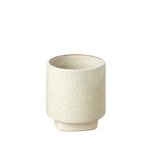 White Croix Planter - 3 Inch