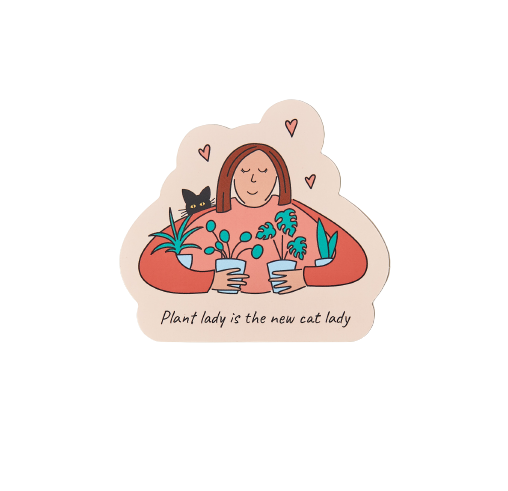 'Plant Lady' Sticker