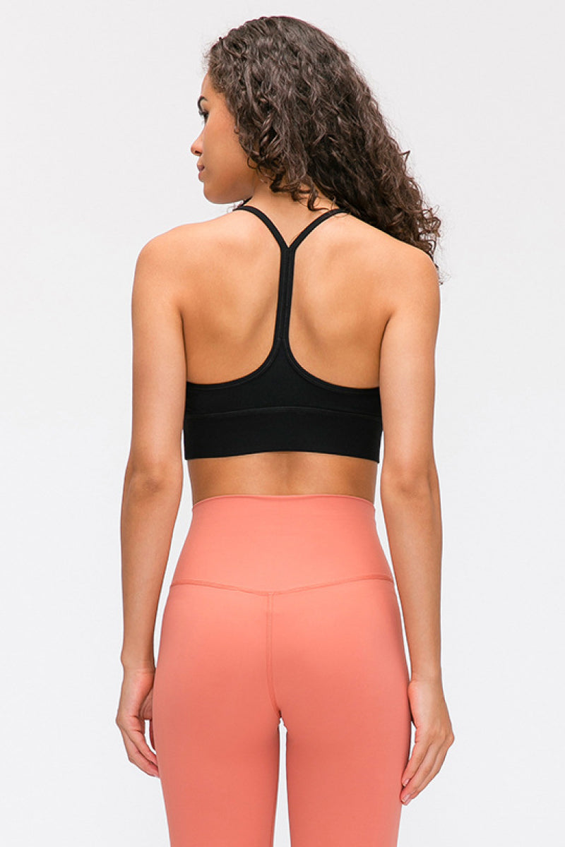 Y Strap Sports Bra