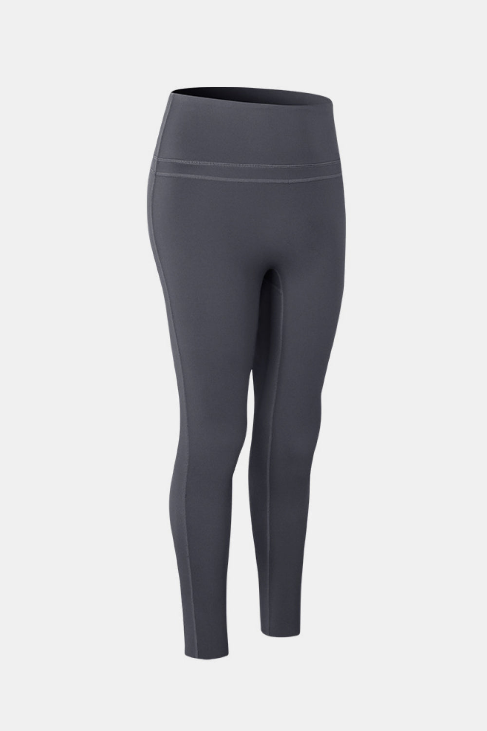 Exposed Seam High Waist Ankle-Length Yoga Leggings