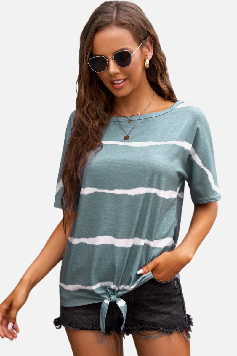 Tie-Dye Print Relaxed T-Shirt