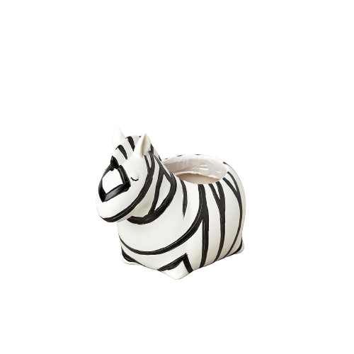 Small Animal Planter 'Zebra'