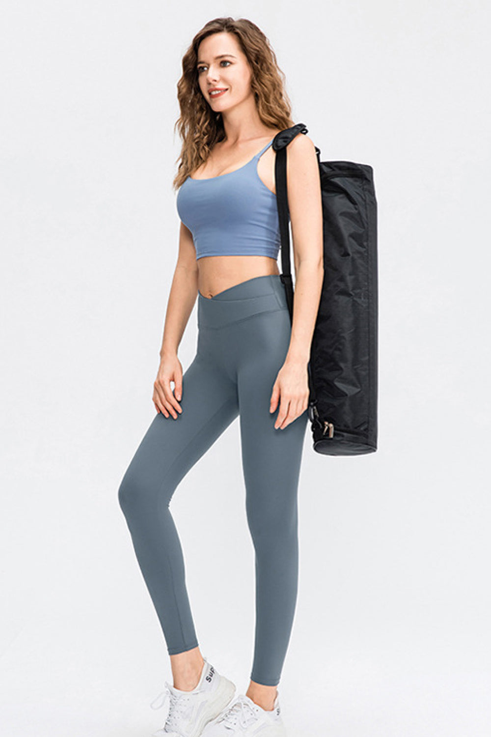 Crisscross Waist Yoga Leggings