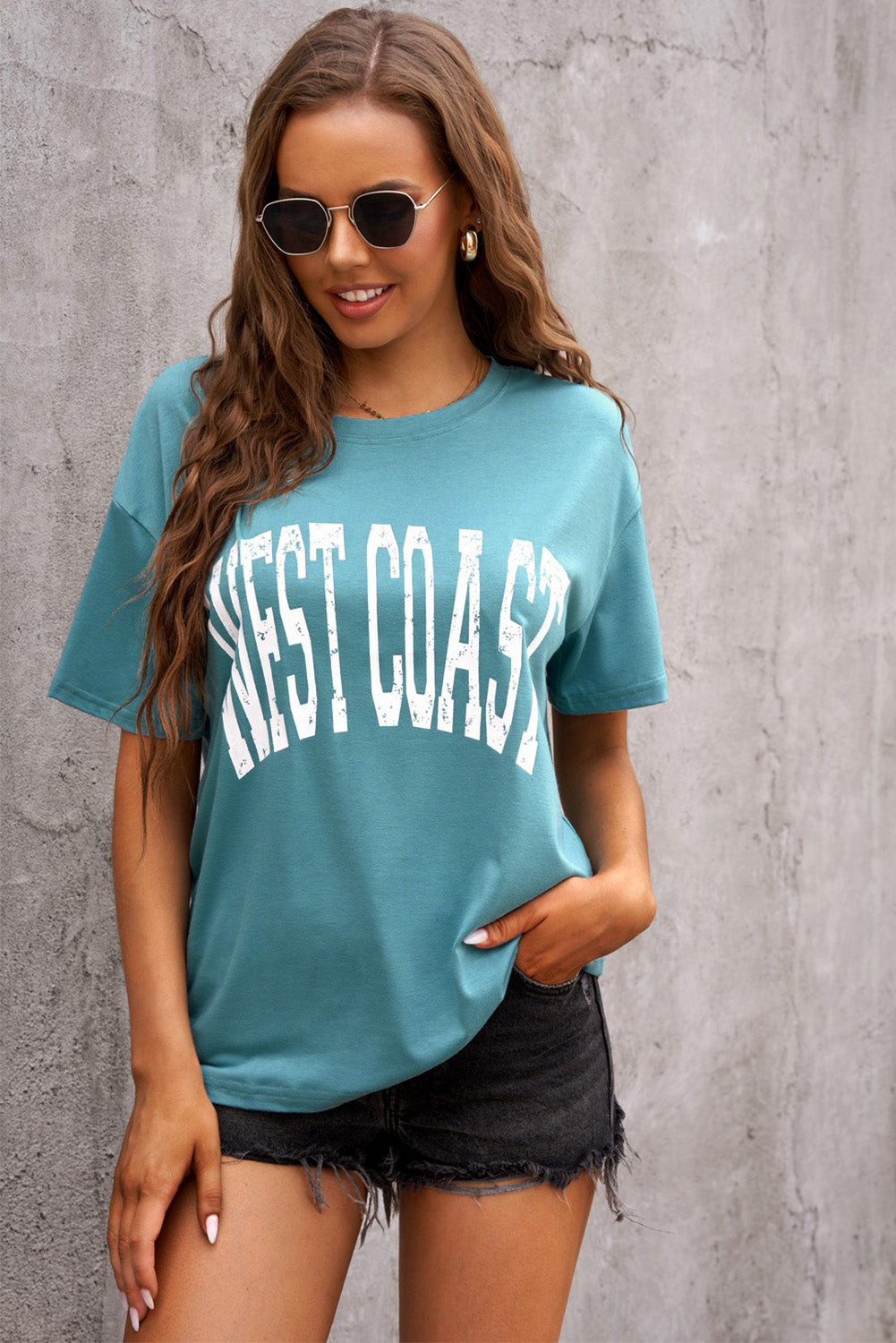 West Coast Graphic Oversize Tee