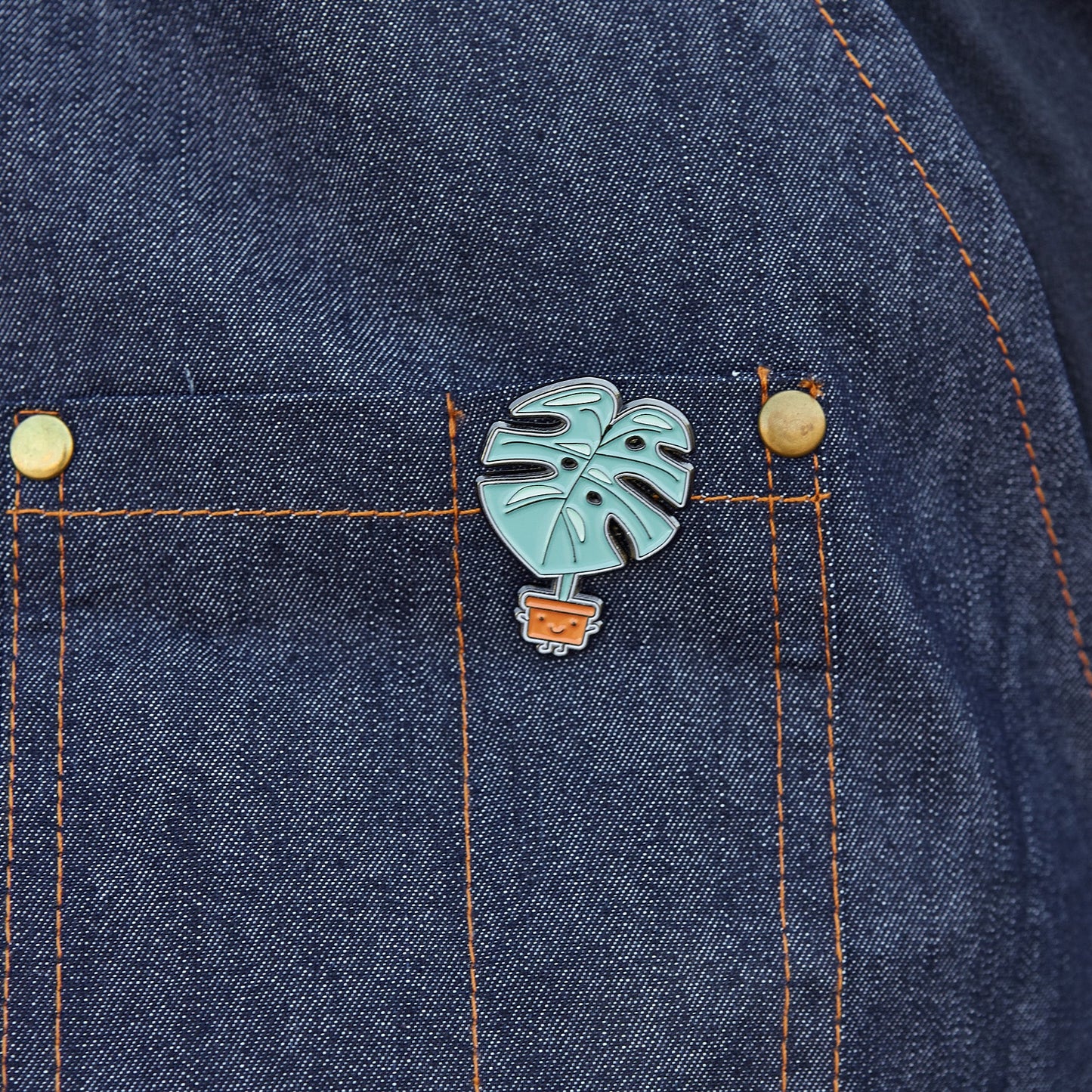 Monstera Soft Enamel Pin