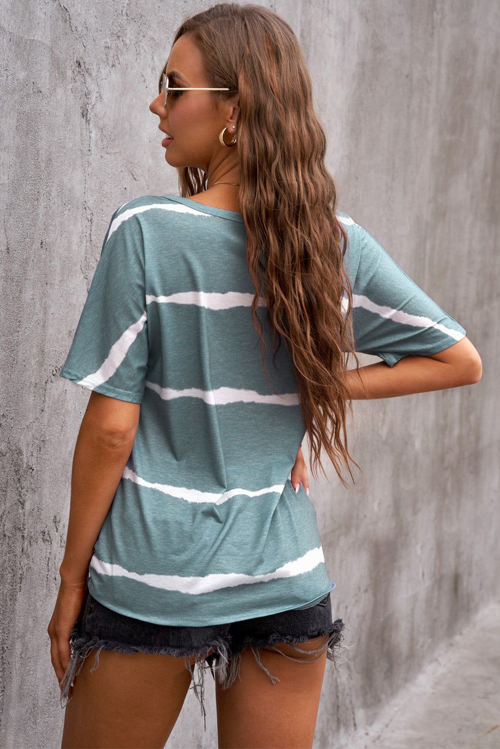 Tie-Dye Print Relaxed T-Shirt