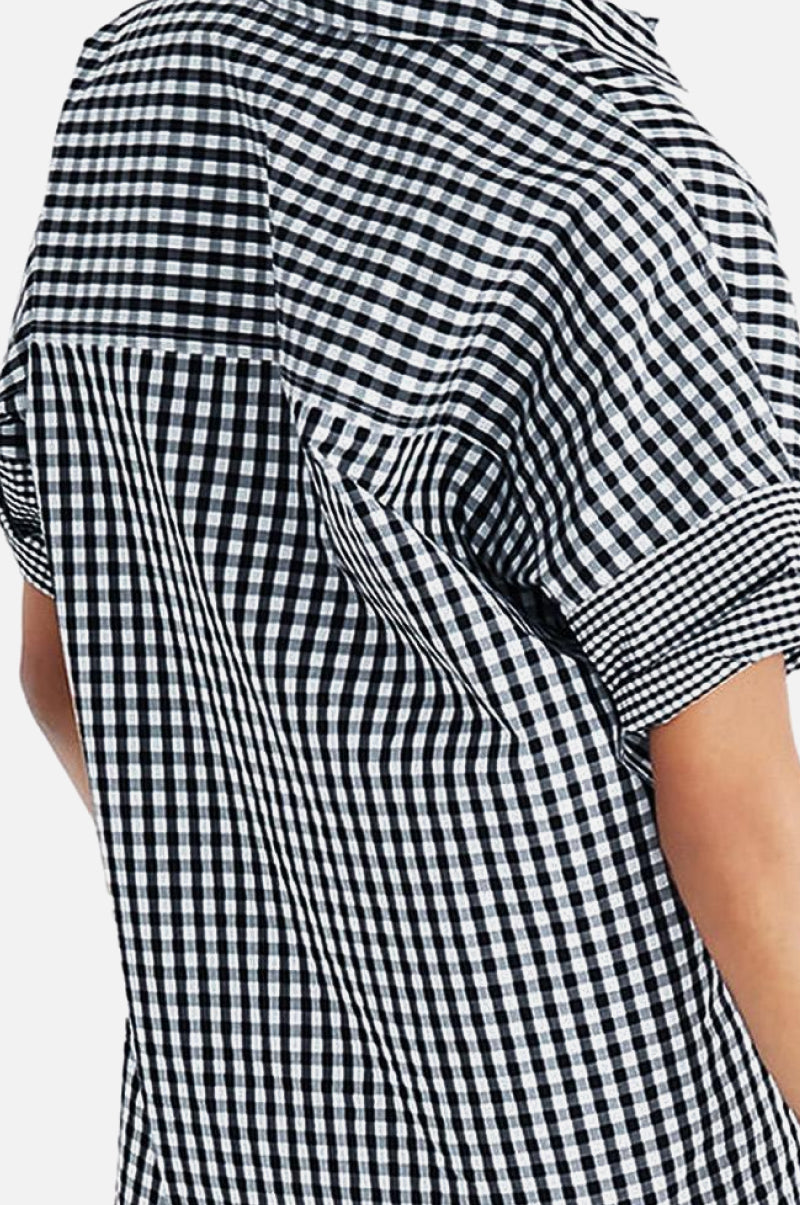 Gingham Button Up Shirt